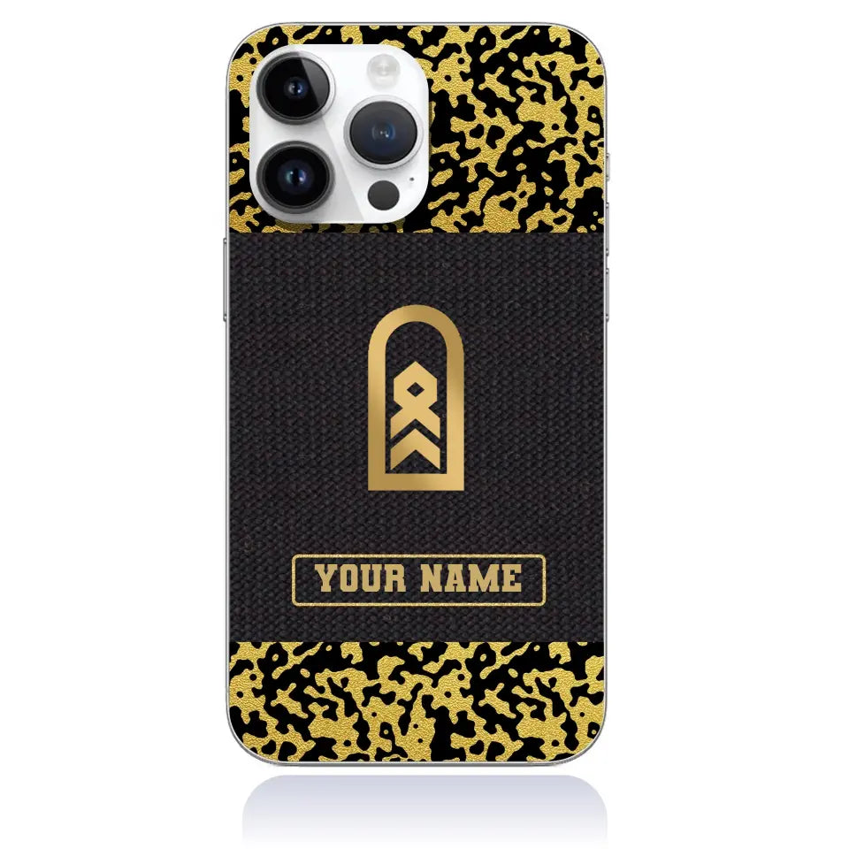 Personalized Germany Soldier/Veterans With Rank And Name Phone Case Printed - 1509230001