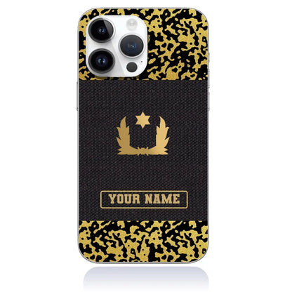 Personalized Netherlands Soldier/Veterans With Rank And Name Phone Case Printed - 1509230001