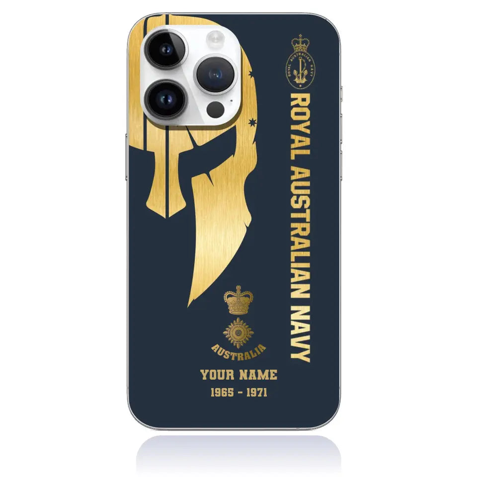 Personalized Australian Soldier/Veterans With Rank Year And Name Phone Case Printed - 1909230001