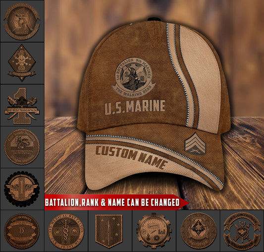 US Military – Marine Battalion All Over Print Cap