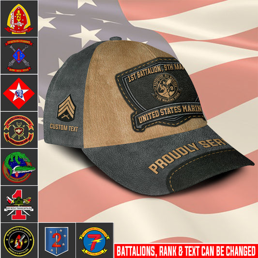 US Military – Marine Battalion All Over Print Cap