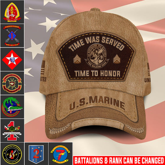 US Military – Marine Battalion All Over Print Cap