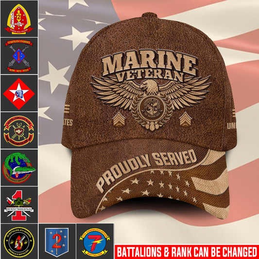 US Militär – Marine Battalion All Over Print Cap