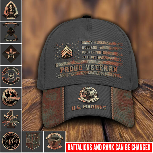 US Military – Marine Battalion All Over Print Cap