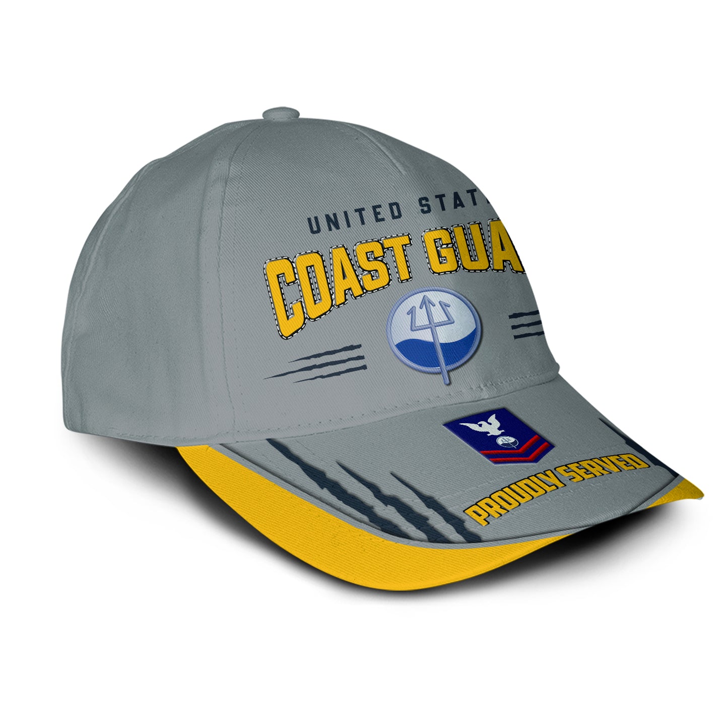 US Military – Coast Guard Rating All Over Print Cap