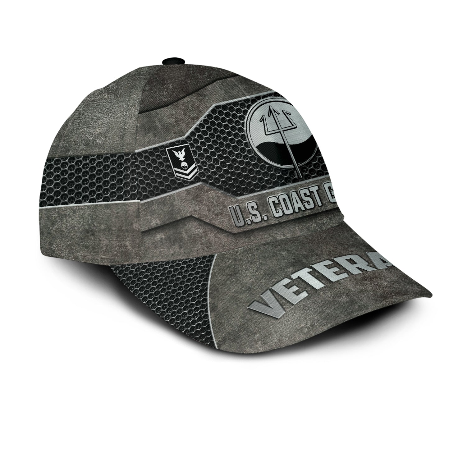 US Military – Coast Guard Rating All Over Print Cap