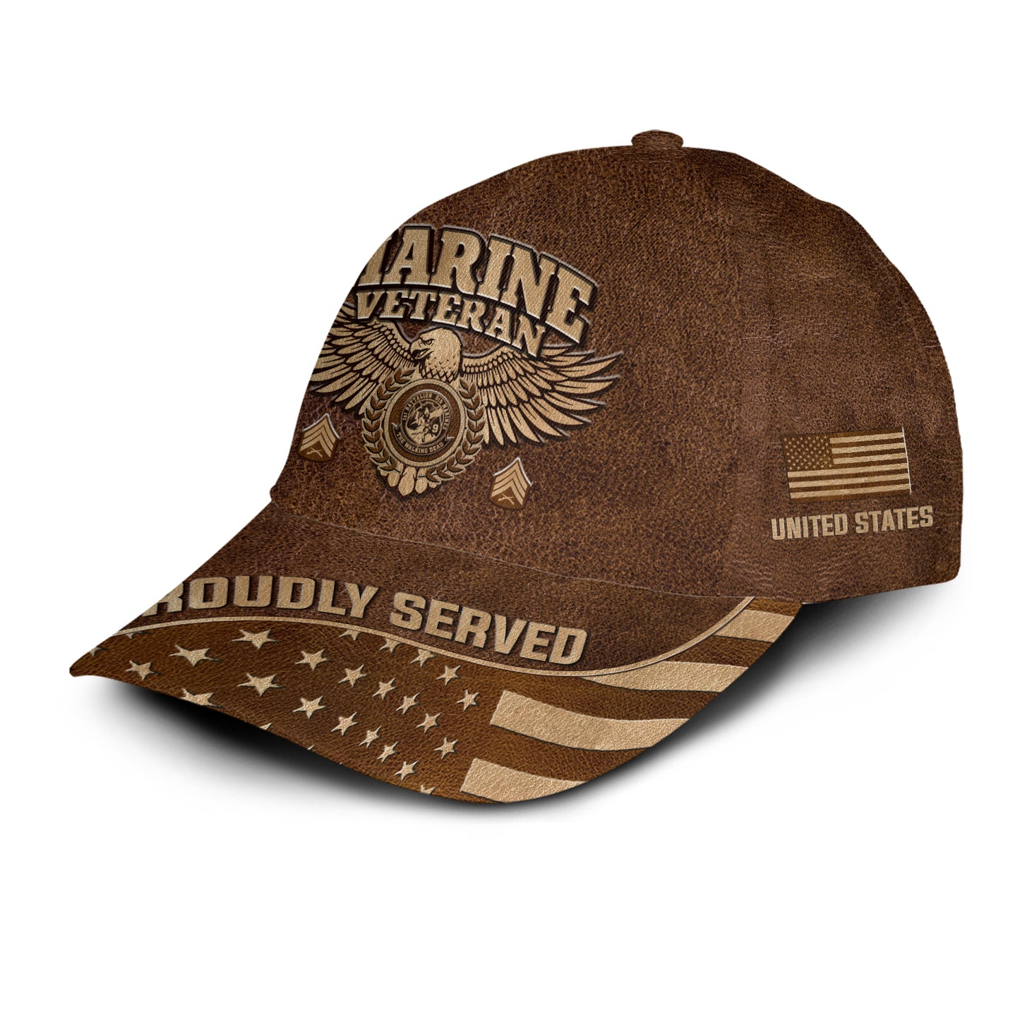 US Military – Marine Battalion All Over Print Cap