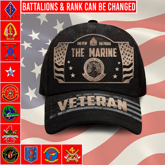 US Military – Marine Battalion All Over Print Cap