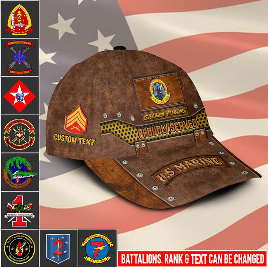 US Military – Marine Battalion All Over Print Cap