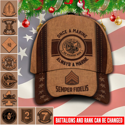 US Military – Marine Battalion All Over Print Cap