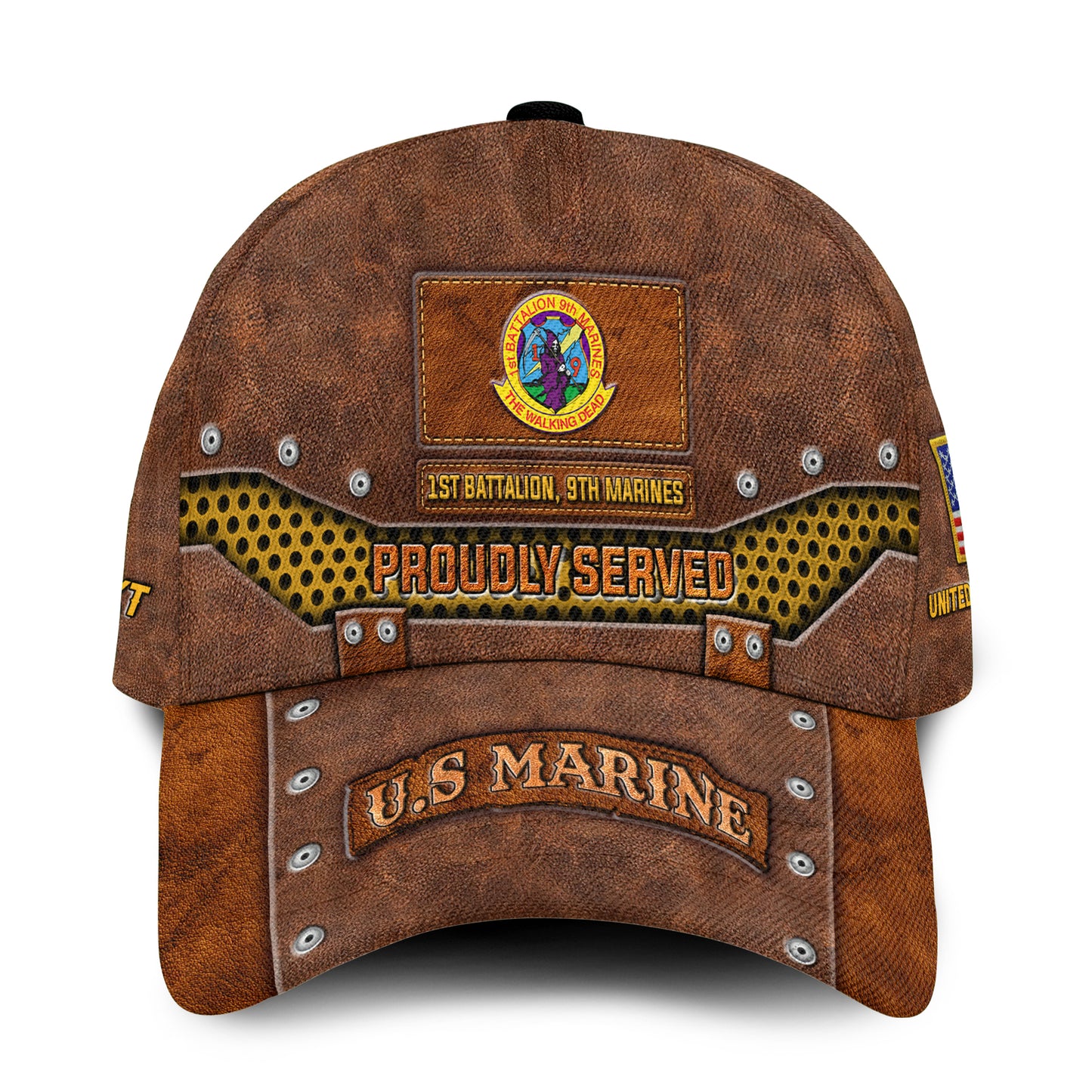 US Military – Marine Battalion All Over Print Cap