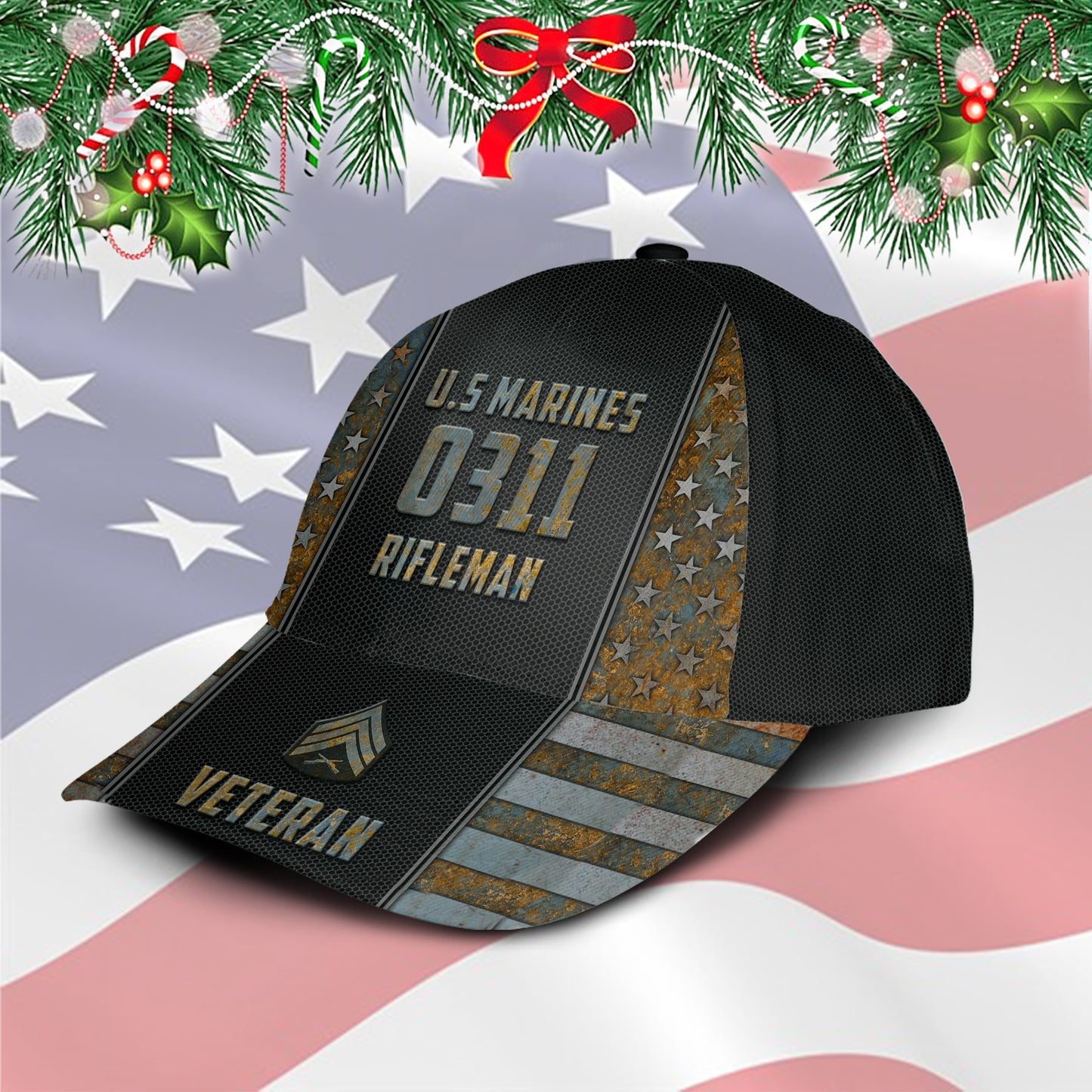 US Militär – Marine MOS All Over Print Cap