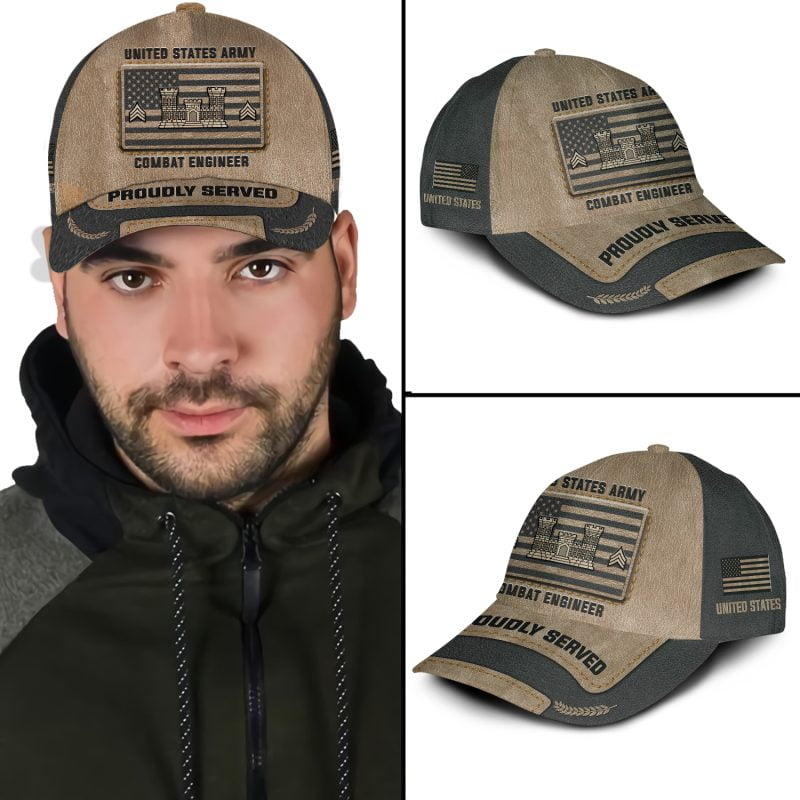 Casquette à imprimé intégral de l'armée américaine