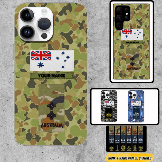 Personalized Australian Soldier/Veterans Phone Case Printed - 3101230010